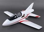 BD-5 Fiberglass Sport 90mm Jet w/Flaps 1200mm (ARF)