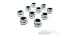 Metric Hex nylon Nuts M4 H5 - Goblin 500/630/700/770(10pcs)