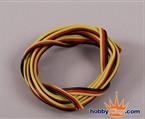 Flat 26AWG servo wire 1mtr (R/B/Y)