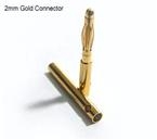 2mm Gold Connectors (una coppia)