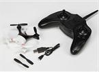 X-DART Indoor Outdoor Micro Quad-Copter w/2.4Ghz Transmitter (Mode1) (Ready To Fly)