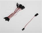 10CM Servo Lead (Futaba) 32AWG Ultra Light (una)