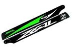 ZEAL 430mm Carbon Hauptrotorblätter - GRUEN