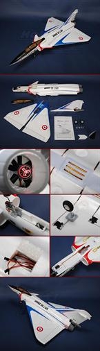 Mirage 4000 Fighter w/ Brushless EDF & Retracts Plug-n-Fly