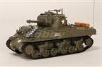 US-M4A3 Sherman Medium RC Tank RTR w/ Tx