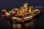 8MM gold connectors 