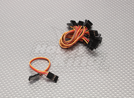 10CM Male to Male Servo Lead (JR) 26AWG (1pezzo)