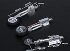 Full Metal Servoless Retract with Oleo Legs (Tricycle, Mig 17 type) 90-1.20 class