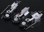 Turnigy Full Metal Servoless Retract with Oleo Legs and Braking System (Suits 90mm Hawk and L-59)