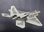 F-22 Raptor Fiberglass EDF Jet 70mm x 2 (ARF)