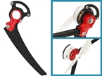 CNC Tail Motor Mount w/Protection Set (Red) - Trex 150 DFC 