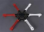 H550 V2 Glass Fiber Hexcopter Frame 550mm - Integrated PCB Version