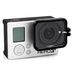TMC Lens Anti-exposure Protective Hood for GoPro Hero 4 / 3+(Black)