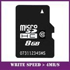High Speed Class 10 Micro SD(TF) Memory Card 8GB