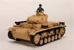 Tauch Panzer III Ausf.H RC Tank RTR w/ Airsoft/Smoke & Tx