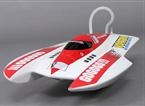 Vortex Hydro Racing Boat (475mm) Plug and Drive - red