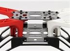 Z600-V3 Quadcopter Frame With Mid-Crab Landing Gear (600mm) (White/Red )