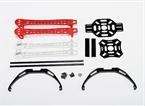 Z600-V3 Quadcopter Frame With Mid-Crab Landing Gear (600mm) (White/Red )