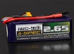 Turnigy nano-tech A-SPEC 2650mah 6S 65~130C Lipo Pack