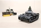 Panzer Kampfwagen III Ausf.L RC Tank RTR w/ Airsoft & Tx